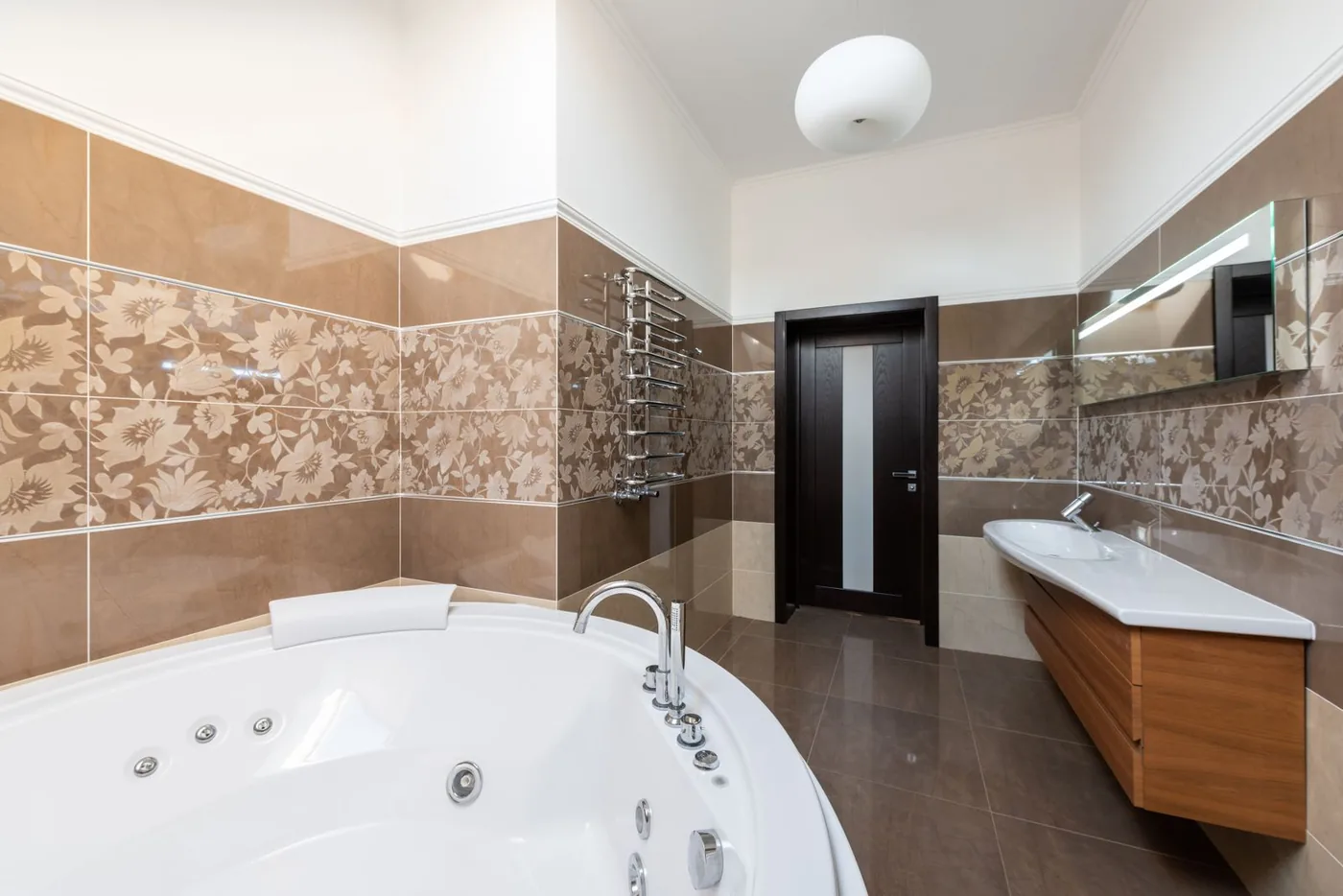 Badewanne im neuen Bad